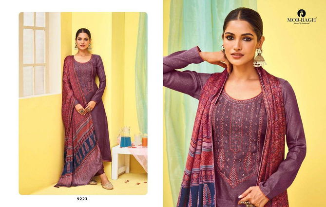 Aashirwad Mor Bagh Kathak Latest Heavy Festive Wear Silk Salwar Suits Collection